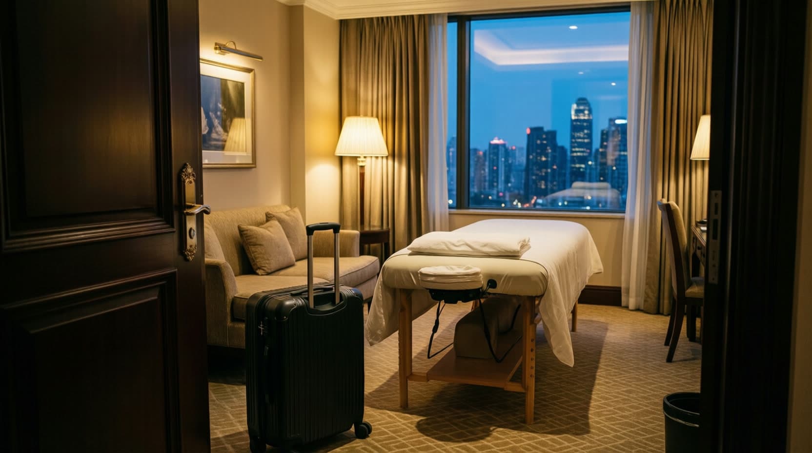 Post-Flight Massage: Recovering From Travel Days